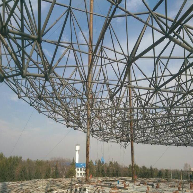 枝江球形网架钢结构施工方案